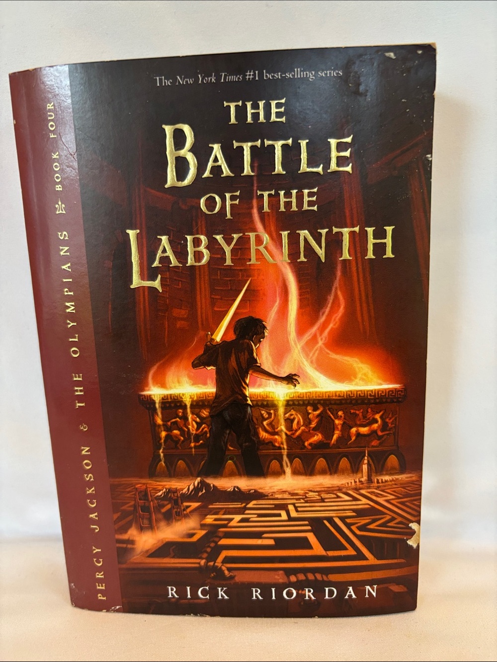 THE BATTLE OF THE LABYRINTH BY RICK RIORDAN - BOOK FOUR